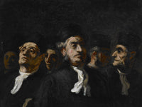 A Meeting Of Lawyers By Honore Daumier Phoenix 4x3