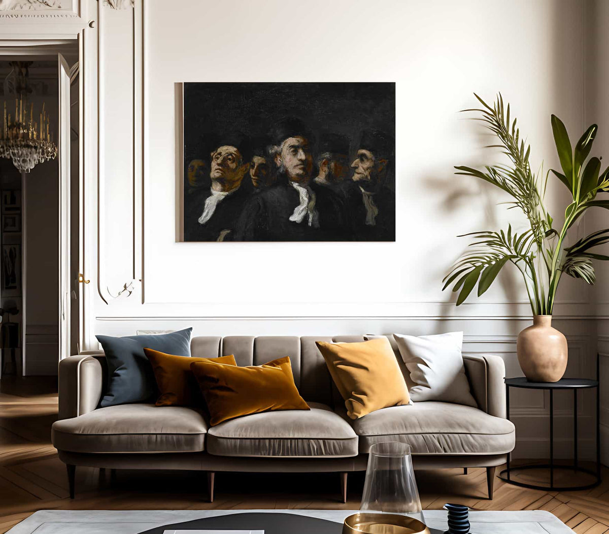 A Meeting Of Lawyers By Honore Daumier Phoenix 4x3