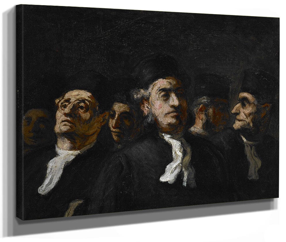 A Meeting Of Lawyers By Honore Daumier Phoenix 4x3