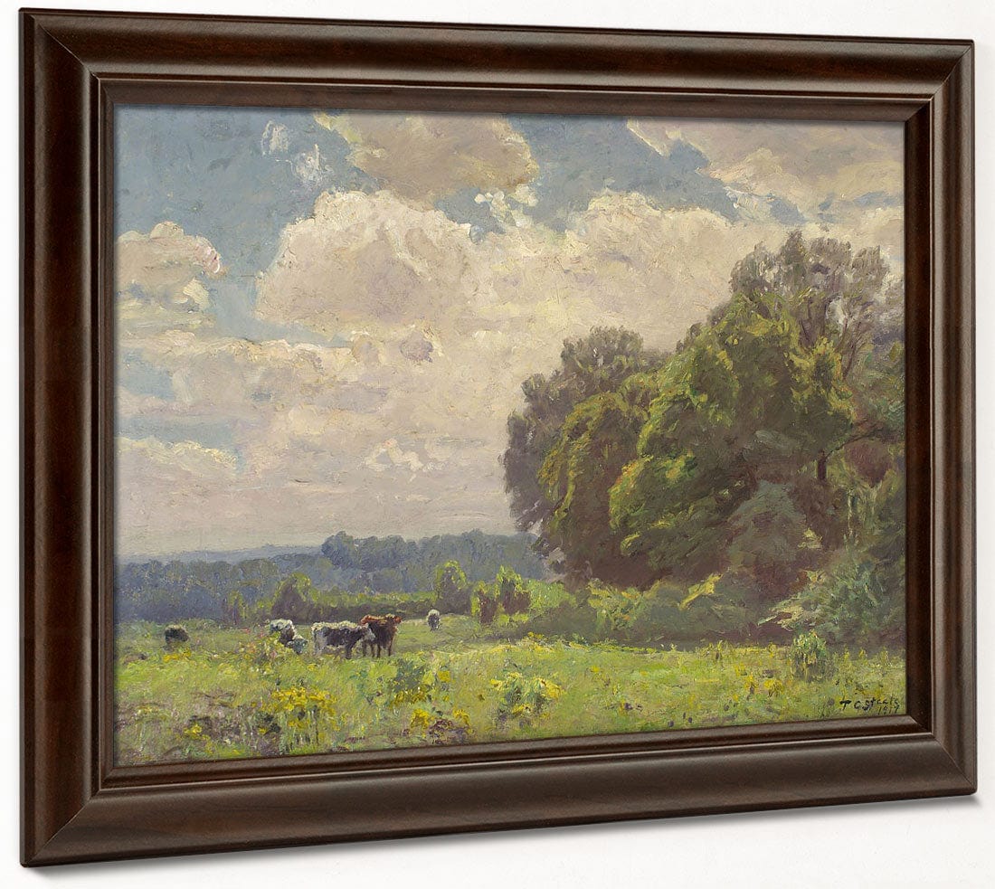 A Midsummer Idyll At Noon By Theodore Clement Steele Phoenix 4x3