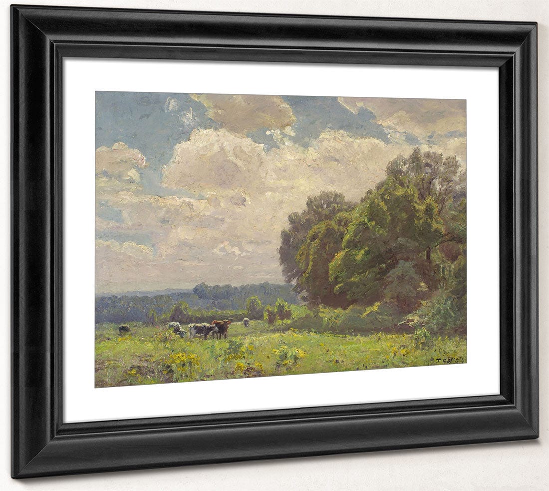 A Midsummer Idyll At Noon By Theodore Clement Steele Phoenix 4x3