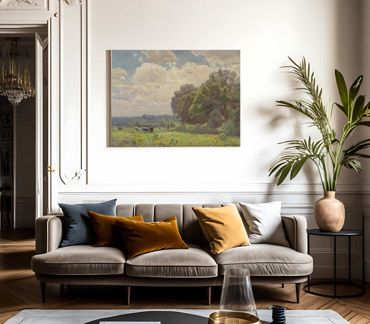 A Midsummer Idyll At Noon By Theodore Clement Steele Phoenix 4x3