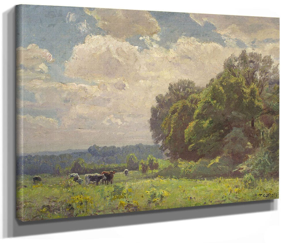 A Midsummer Idyll At Noon By Theodore Clement Steele Phoenix 4x3