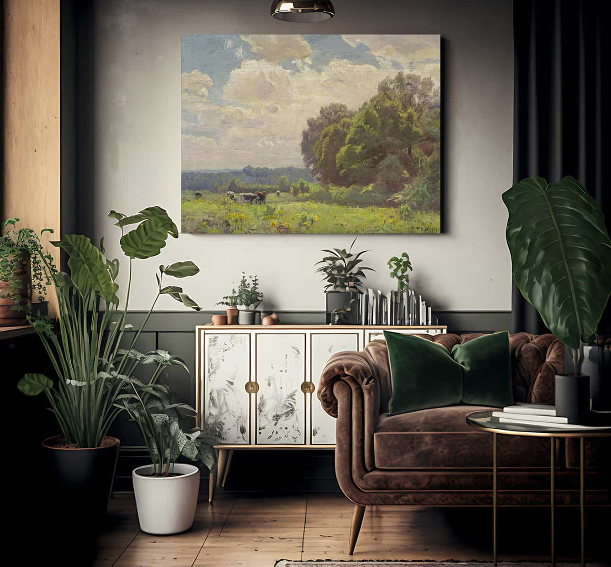 A Midsummer Idyll At Noon By Theodore Clement Steele Phoenix 4x3