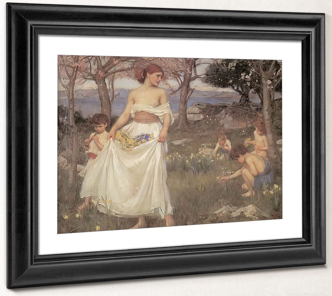 A Song Of Springtime By John Waterhouse Phoenix 4x3