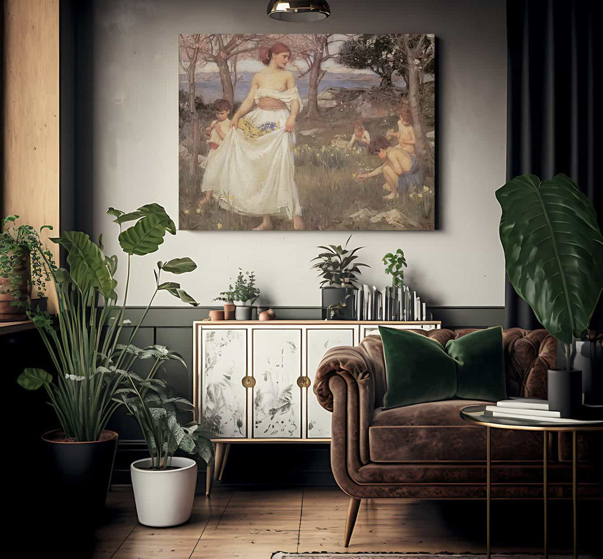 A Song Of Springtime By John Waterhouse Phoenix 4x3