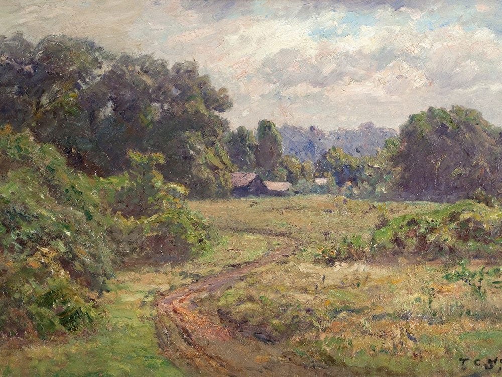 A Summer Day By Theodore Clement Steele Phoenix 4x3