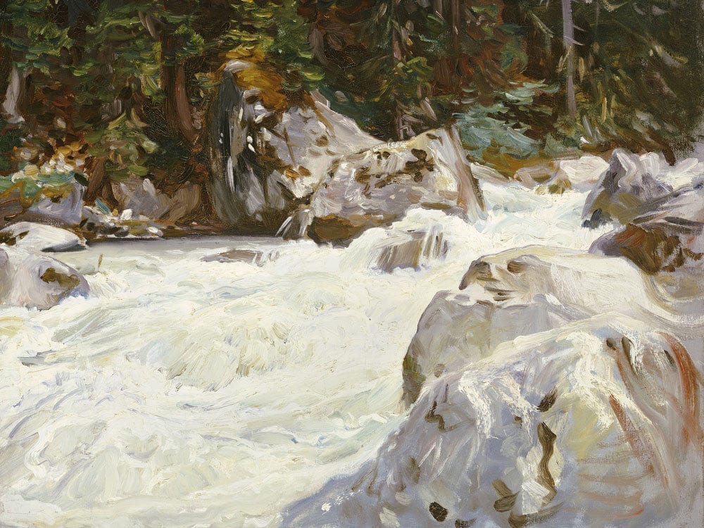 A Torrent In Norway By John Singer Sargent Phoenix 4x3