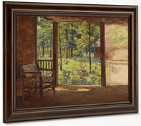 A View From The Porch By Theodore Clement Steele Phoenix 4x3