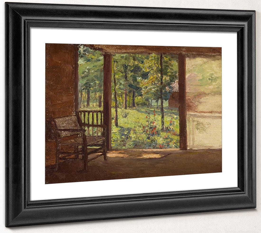 A View From The Porch By Theodore Clement Steele Phoenix 4x3