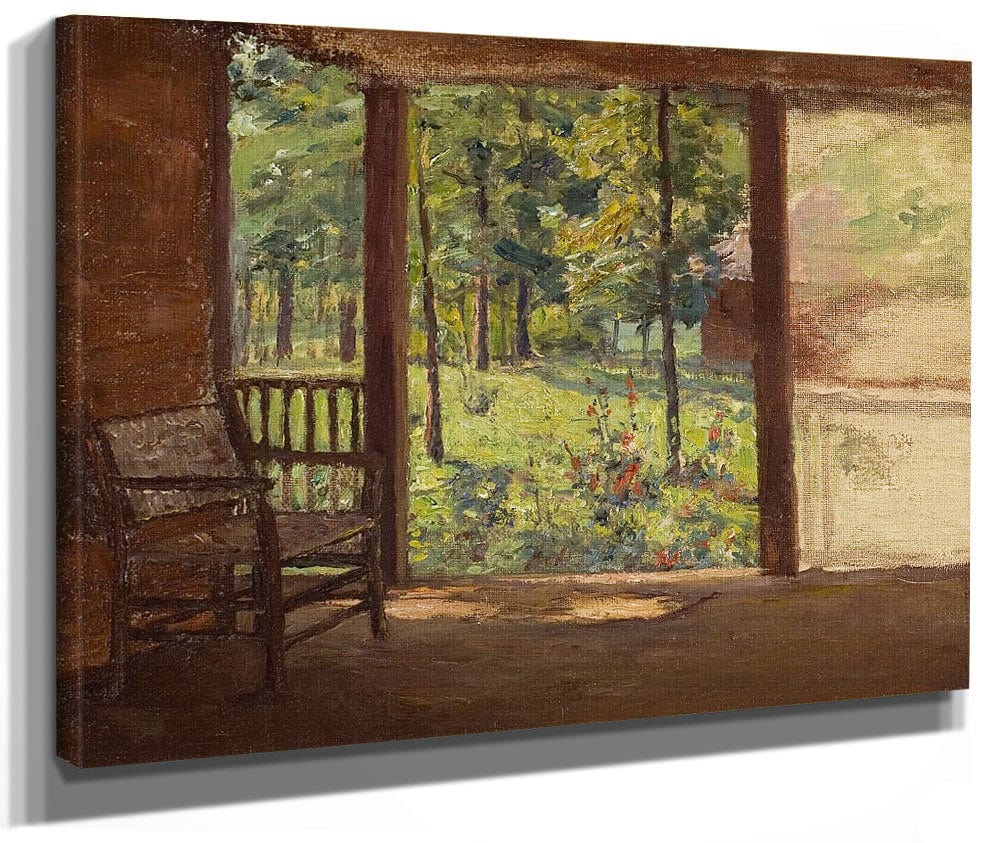 A View From The Porch By Theodore Clement Steele Phoenix 4x3