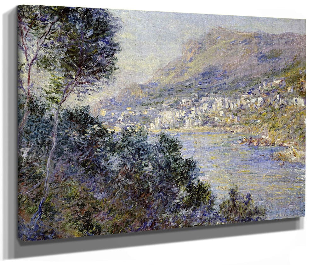 A View Of Cape Martin, Monte Carlo By Claude Monet Phoenix 4x3