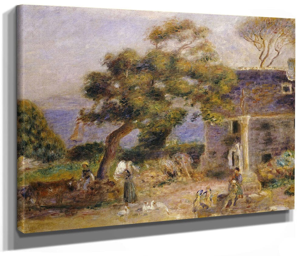 A View Of Treboul By Pierre Auguste Renoir Phoenix 4x3