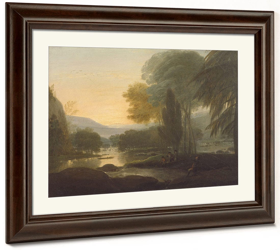 A View On The Susquehanna River By Benjamin West Phoenix 4x3