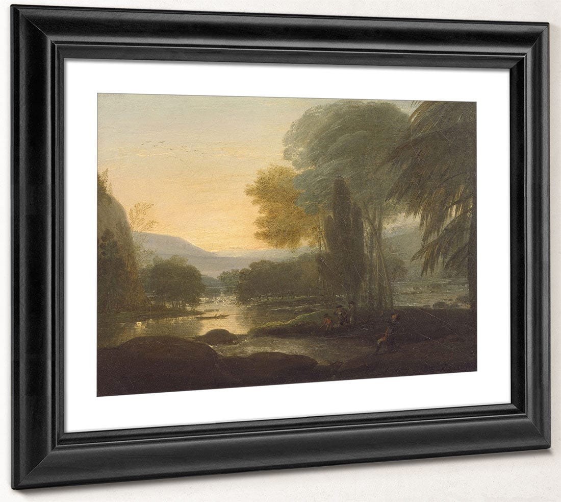 A View On The Susquehanna River By Benjamin West Phoenix 4x3
