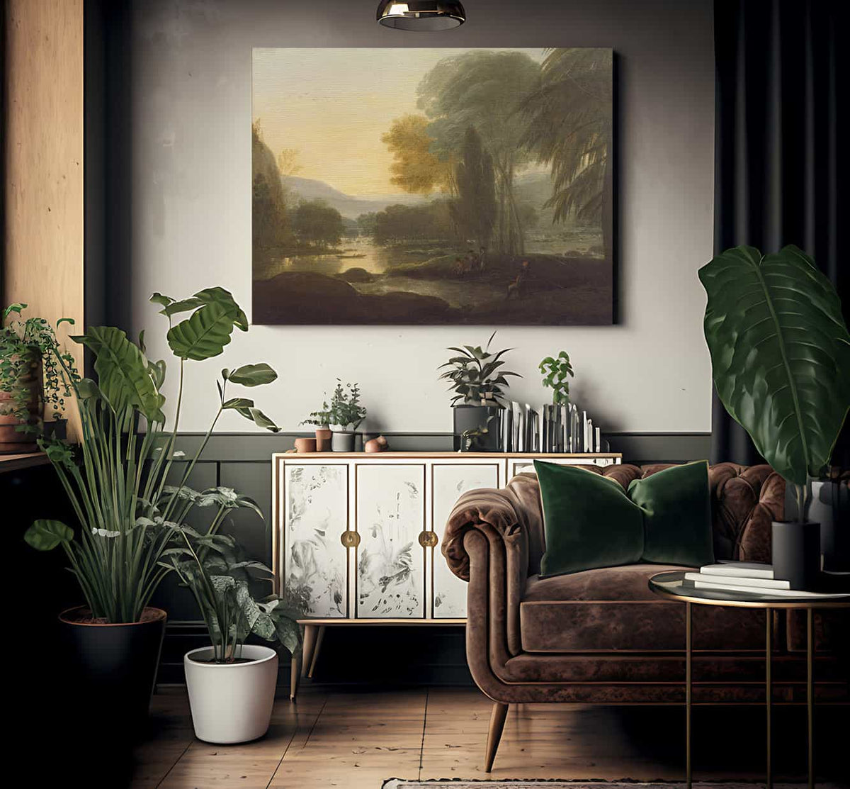 A View On The Susquehanna River By Benjamin West Phoenix 4x3