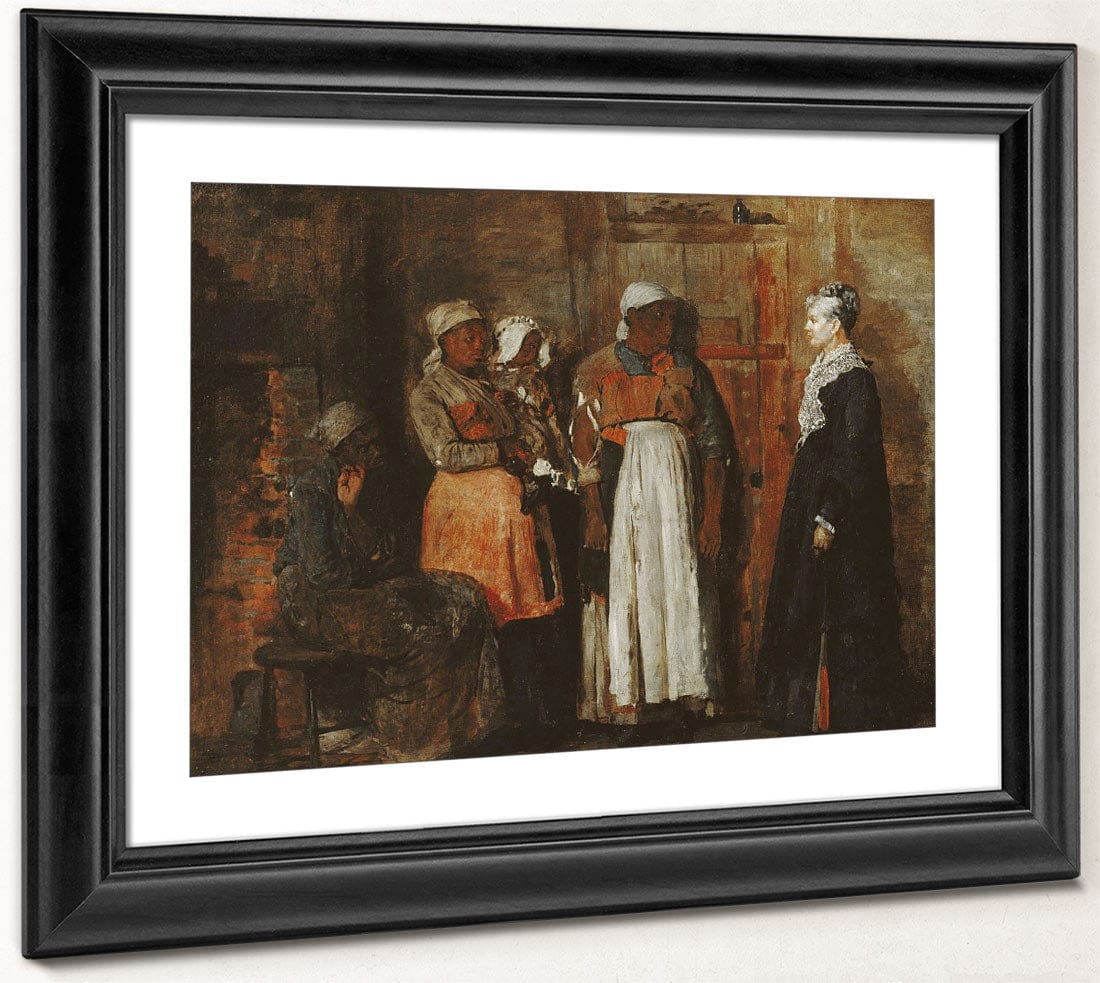 A Visit From The Old Mistress By Winslow Homer Phoenix 4x3