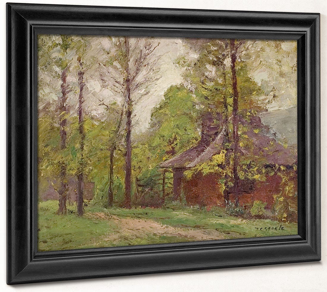 A Wet Day In Early Autumn By Theodore Clement Steele Phoenix 4x3