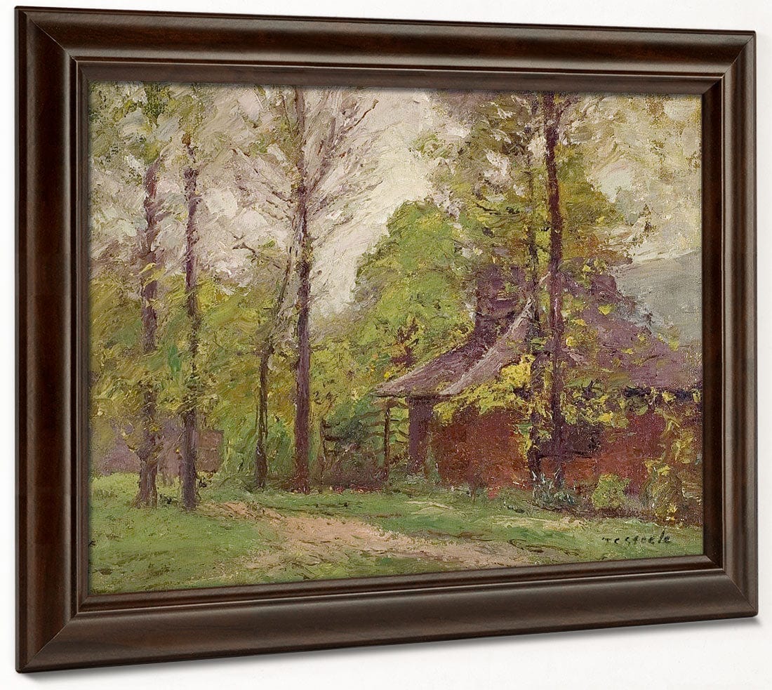 A Wet Day In Early Autumn By Theodore Clement Steele Phoenix 4x3