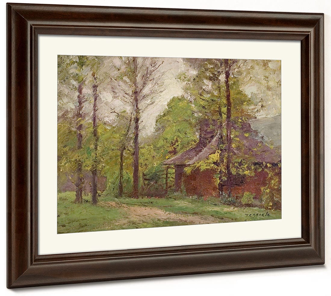 A Wet Day In Early Autumn By Theodore Clement Steele Phoenix 4x3