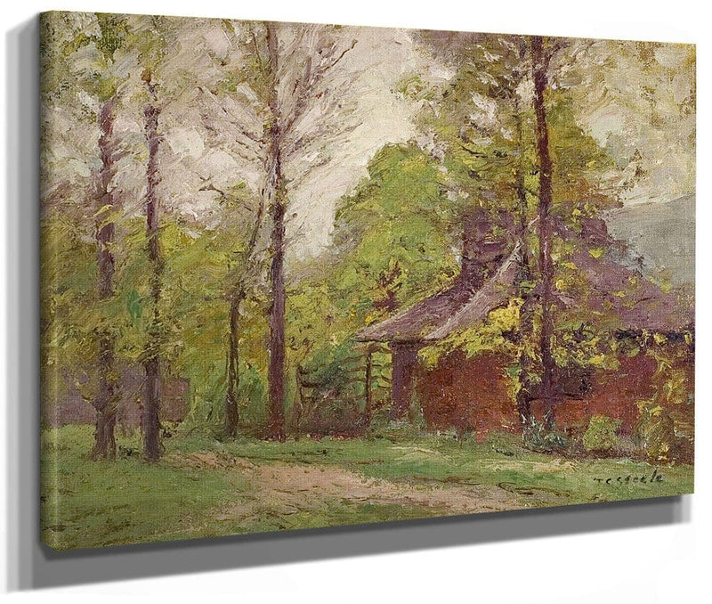 A Wet Day In Early Autumn By Theodore Clement Steele Phoenix 4x3