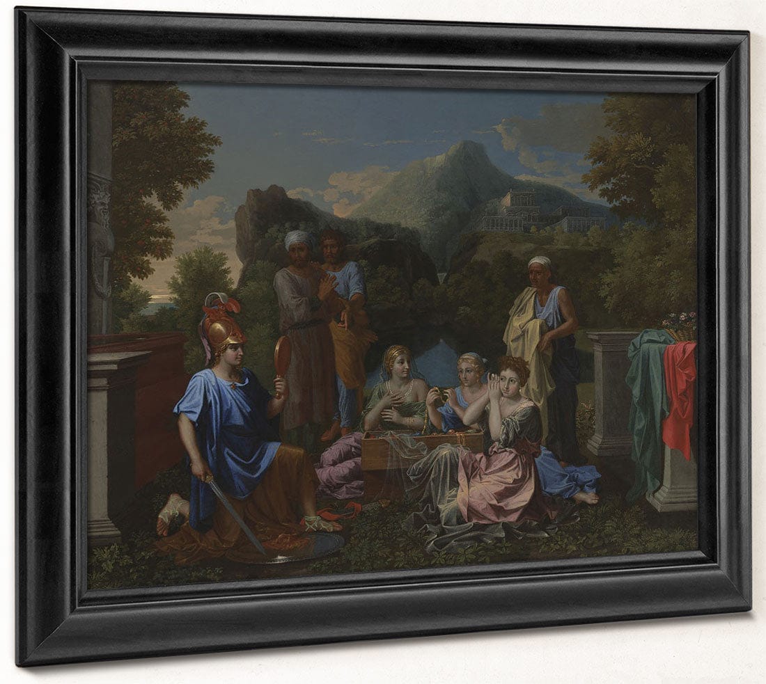 Achilles On Skyros By Nicolas Poussin Phoenix 4x3