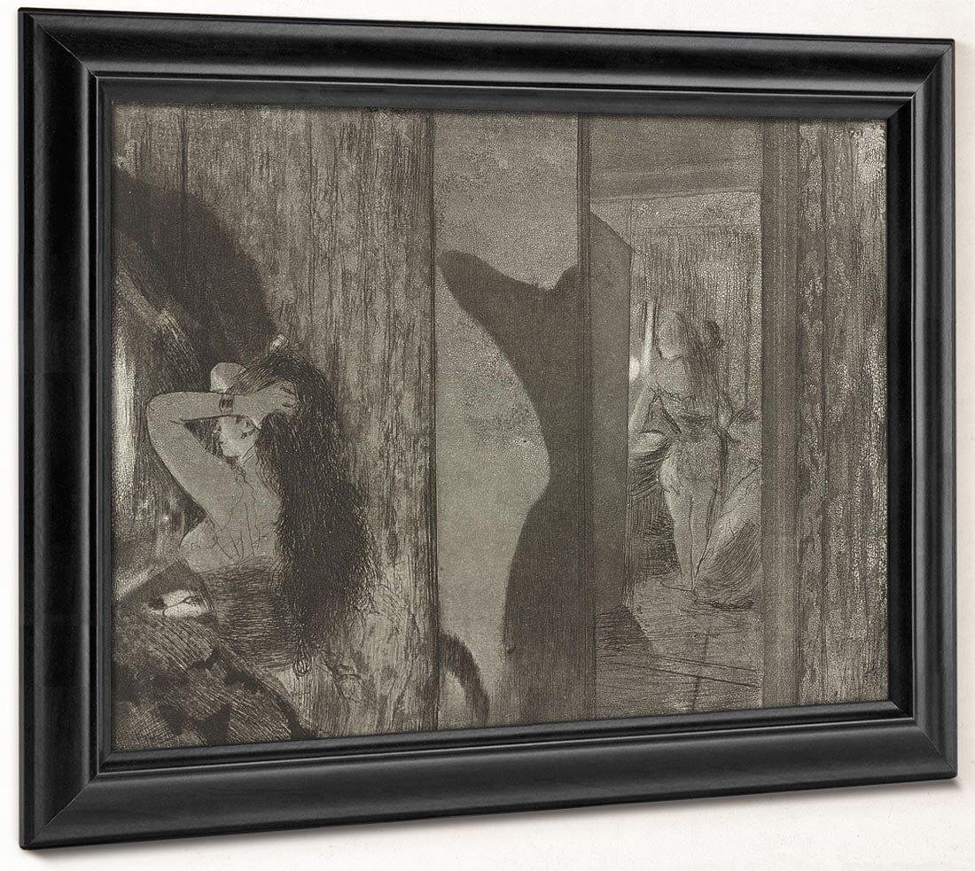 Actresses In Their Dressing Rooms (Loges D'actrices) By Edgar Degas Phoenix 4x3