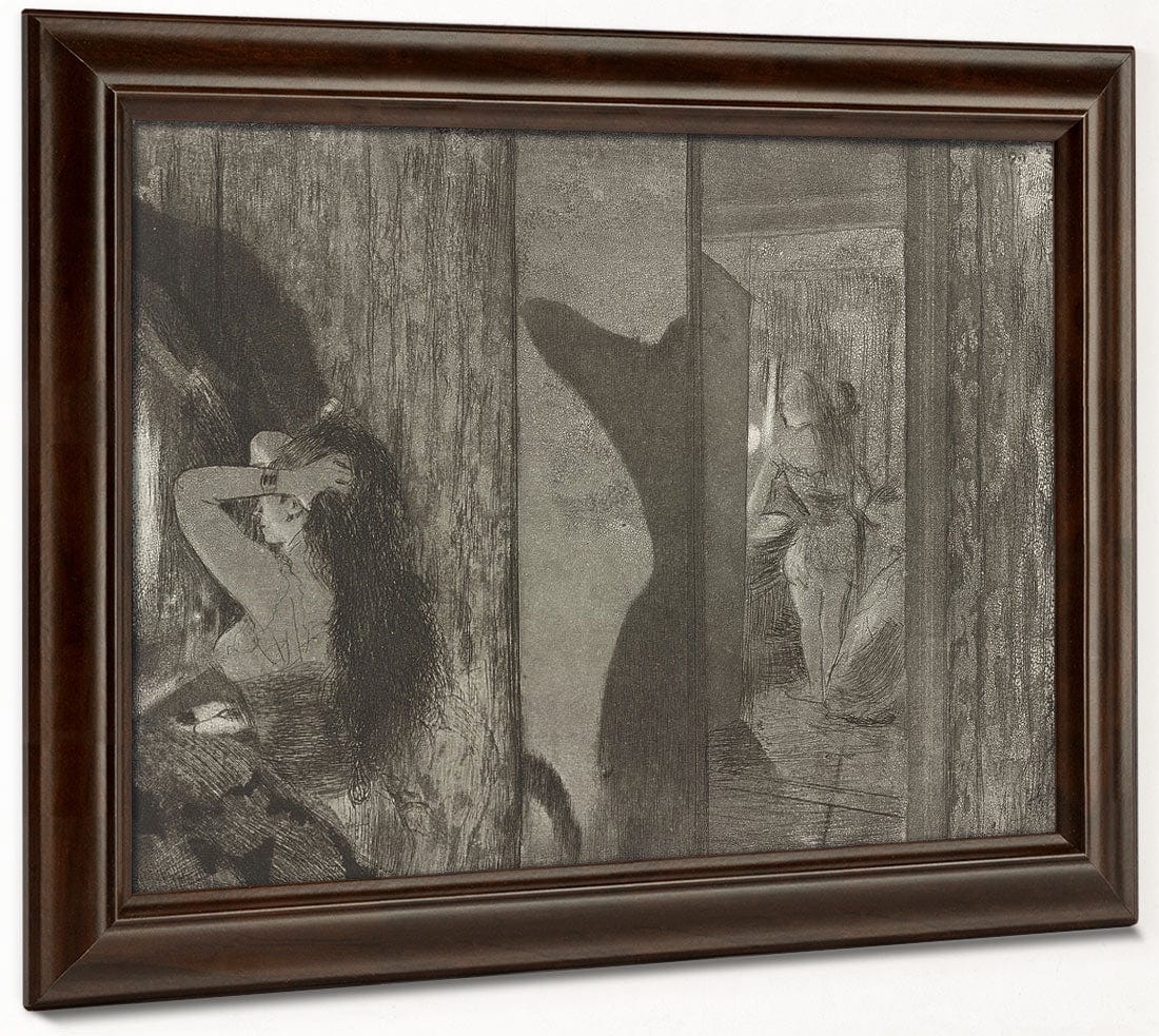 Actresses In Their Dressing Rooms (Loges D'actrices) By Edgar Degas Phoenix 4x3