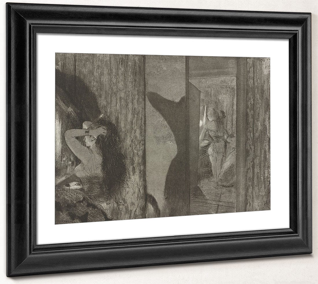 Actresses In Their Dressing Rooms (Loges D'actrices) By Edgar Degas Phoenix 4x3