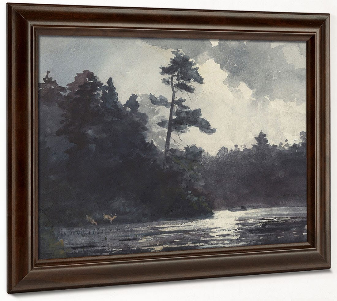 Adirondack Lake By Winslow Homer Phoenix 4x3