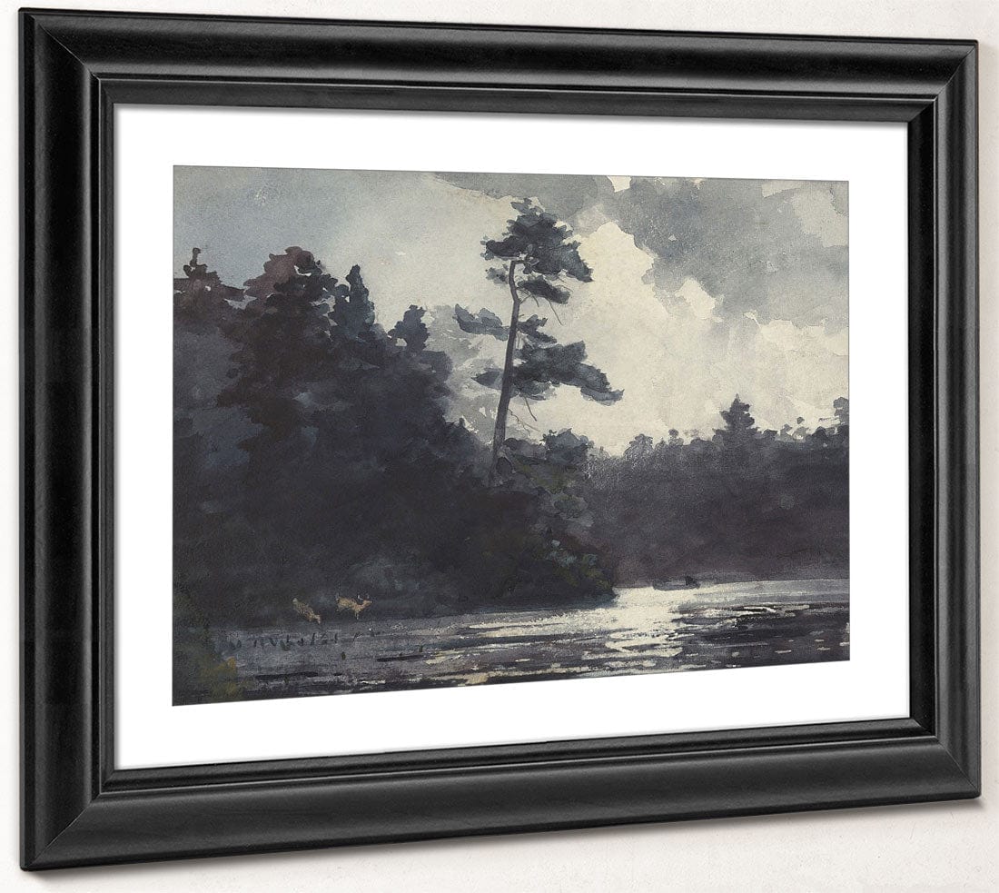 Adirondack Lake By Winslow Homer Phoenix 4x3