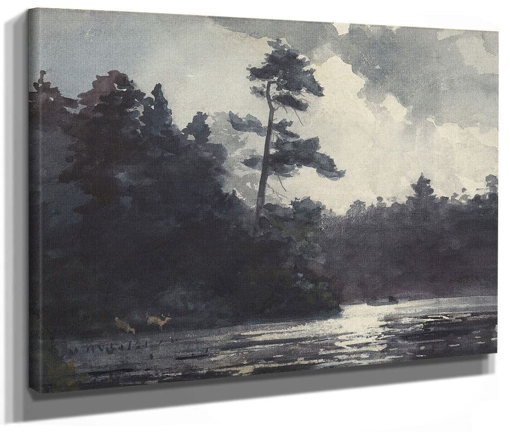 Adirondack Lake By Winslow Homer Phoenix 4x3