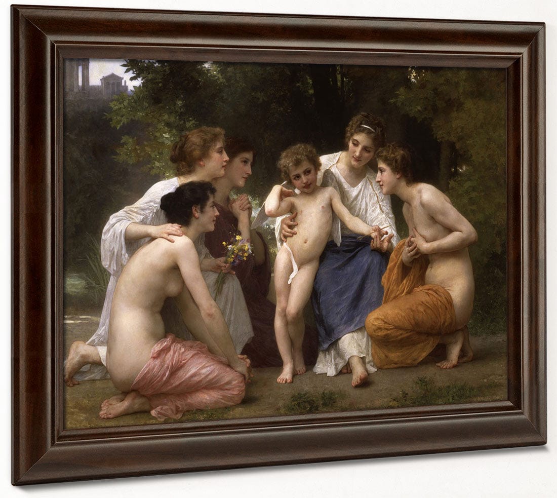 Admiration By William Adolphe Bouguereau Phoenix 4x3