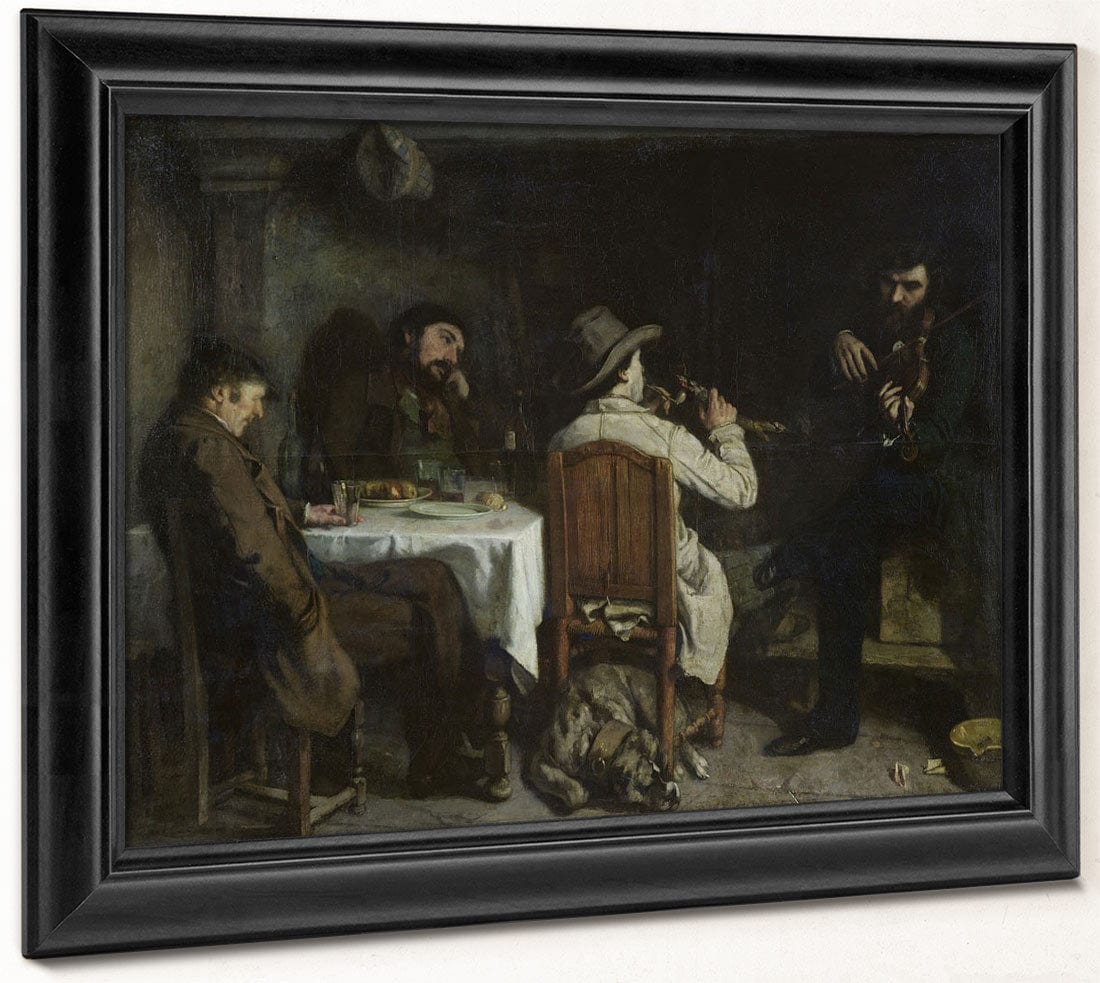 After Dinner At Ornans By Jean Desire Gustave Courbet Phoenix 4x3