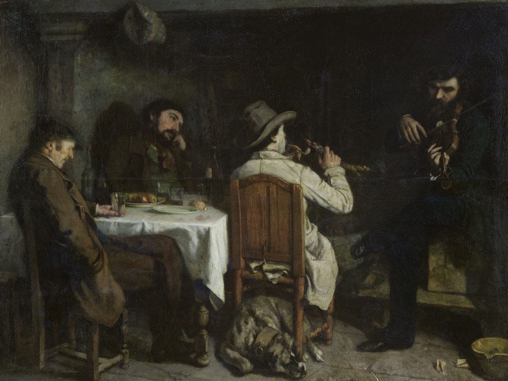 After Dinner At Ornans By Jean Desire Gustave Courbet Phoenix 4x3
