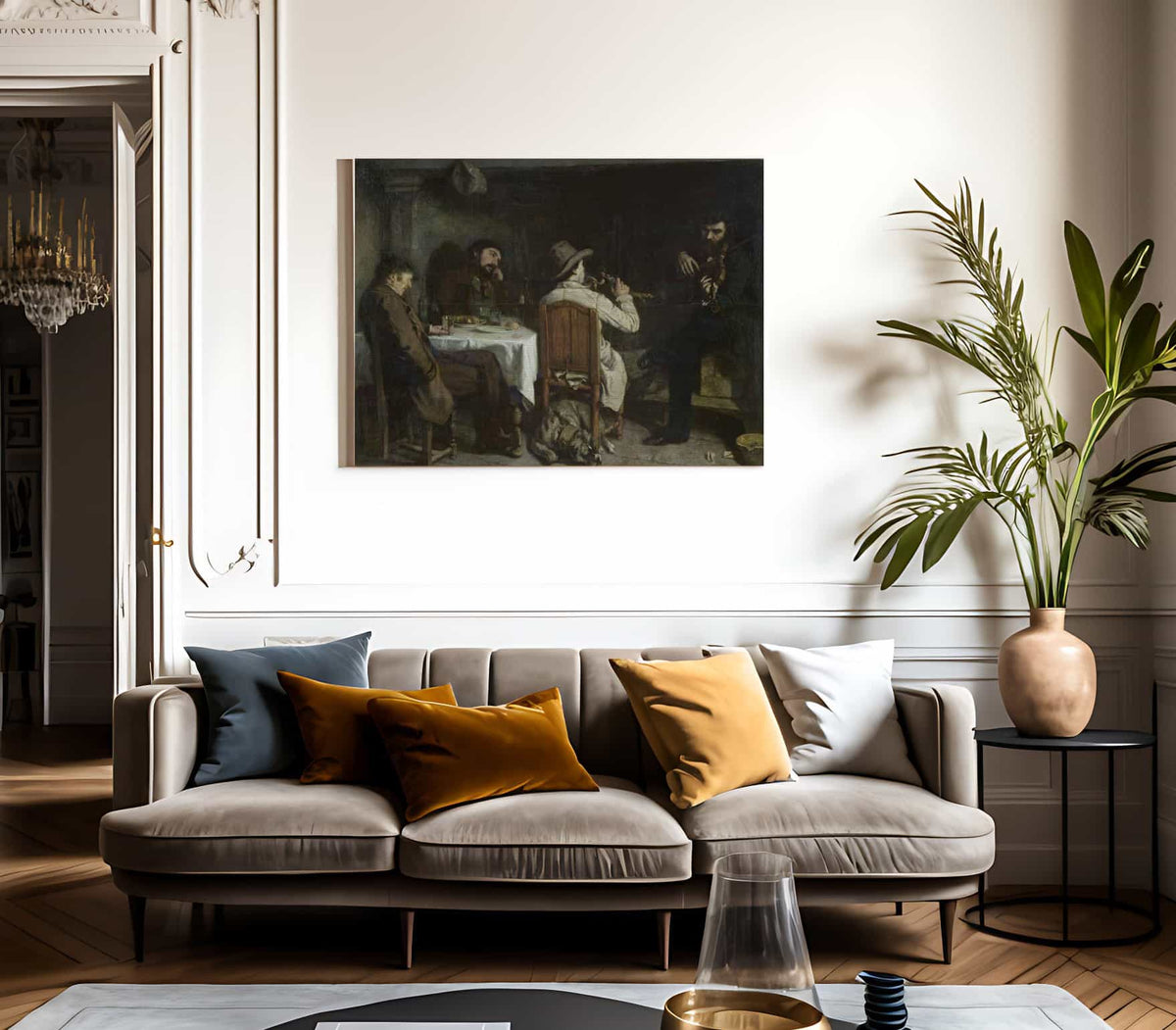 After Dinner At Ornans By Jean Desire Gustave Courbet Phoenix 4x3