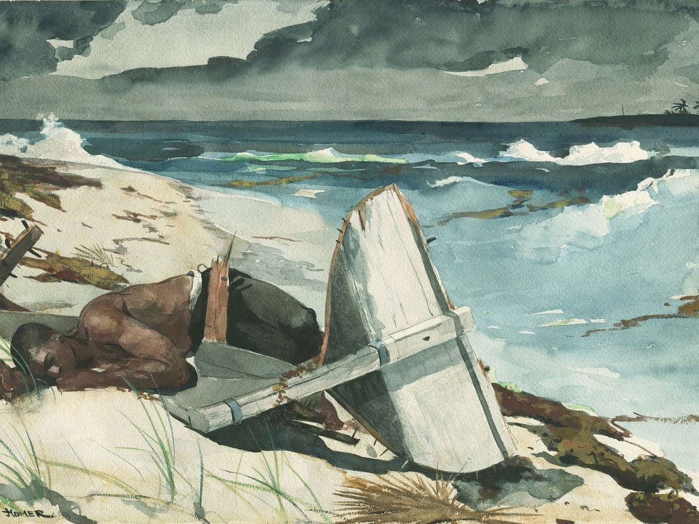 After The Hurricane, Bahamas By Winslow Homer Phoenix 4x3