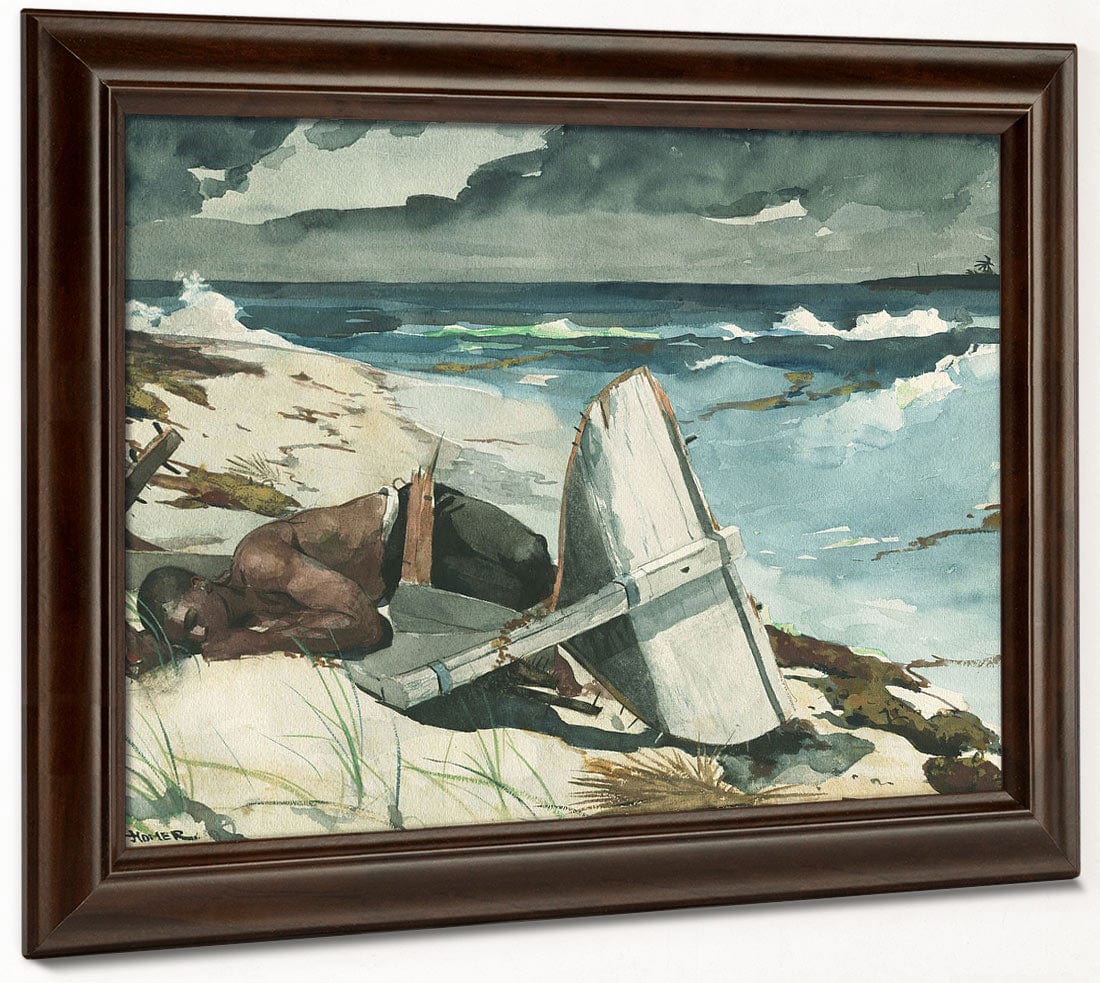 After The Hurricane, Bahamas By Winslow Homer Phoenix 4x3