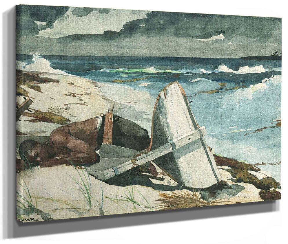 After The Hurricane, Bahamas By Winslow Homer Phoenix 4x3