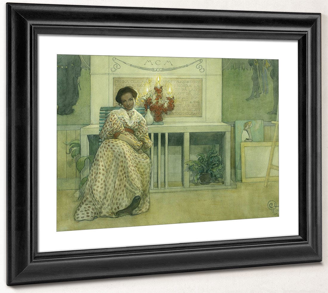 After The Prom By Carl Larsson Phoenix 4x3