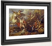 Alexander Iii Of Scotland Rescued From The Fury Of A Stag By The Intrepidity Of Colin Fitzgerald ('The Death Of The Stag') By Benjamin West Phoenix 4x3