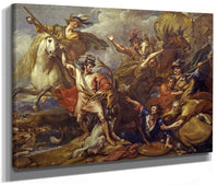 Alexander Iii Of Scotland Rescued From The Fury Of A Stag By The Intrepidity Of Colin Fitzgerald ('The Death Of The Stag') By Benjamin West Phoenix 4x3