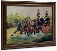 Alphonse De Toulouse Lautrec Monfa (1838 1913) Driving His Mail Coach In Nice By Henri Marie Raymond De Toulouse Lautrec Monfa Phoenix 4x3