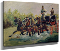 Alphonse De Toulouse Lautrec Monfa (1838 1913) Driving His Mail Coach In Nice By Henri Marie Raymond De Toulouse Lautrec Monfa Phoenix 4x3