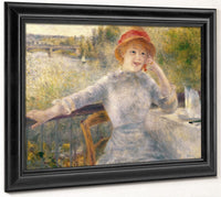 Alphonsine Fournaise (1845 1937) At The Grenouillere By Pierre Auguste Renoir Phoenix 4x3