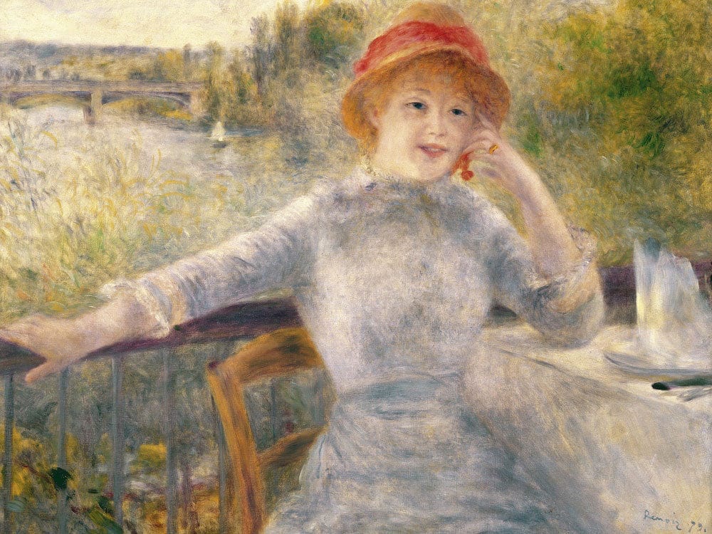 Alphonsine Fournaise (1845 1937) At The Grenouillere By Pierre Auguste Renoir Phoenix 4x3