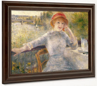 Alphonsine Fournaise (1845 1937) At The Grenouillere By Pierre Auguste Renoir Phoenix 4x3