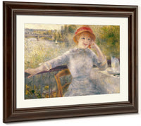 Alphonsine Fournaise (1845 1937) At The Grenouillere By Pierre Auguste Renoir Phoenix 4x3