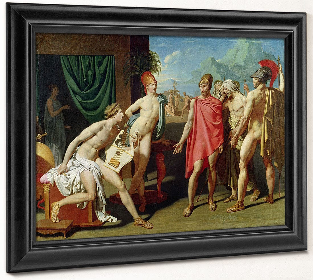 Ambassadors Sent By Agamemnon To Urge Achilles To Fight By Jean Auguste Dominique Ingres Phoenix 4x3