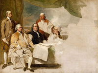 American Commissioners Of The Preliminary Peace Negotiations With Great Brititan By Benjamin West Phoenix 4x3